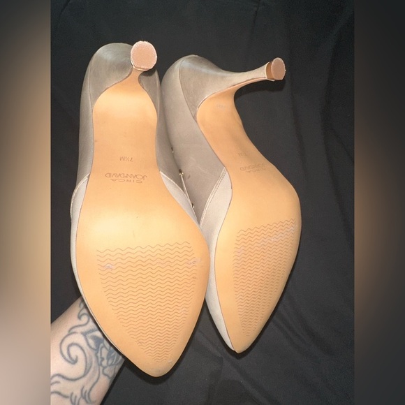 Circa Joan & David Cjavanta Neutral Taupe Pumps Heel Shoes Luxury Collection - Picture 8 of 8